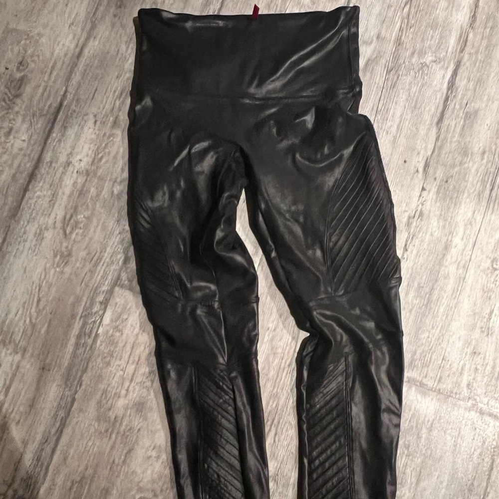 XL black spanx leggings